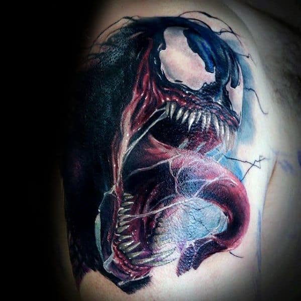 Venom tattoo by Andrey Stepanov  Post 29790