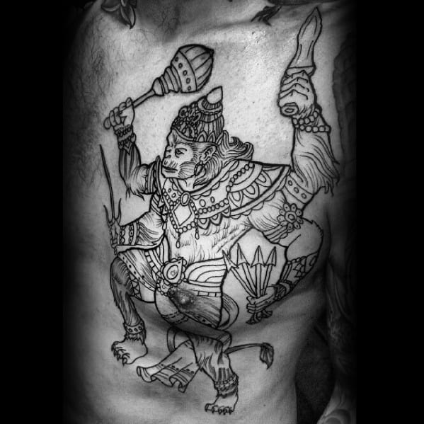 lord Hanuman tattoo designs ideas  Hanuman tattoo designs HD video   Hanuman  YouTube