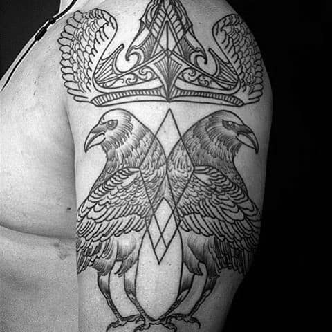 crow tattoo 16