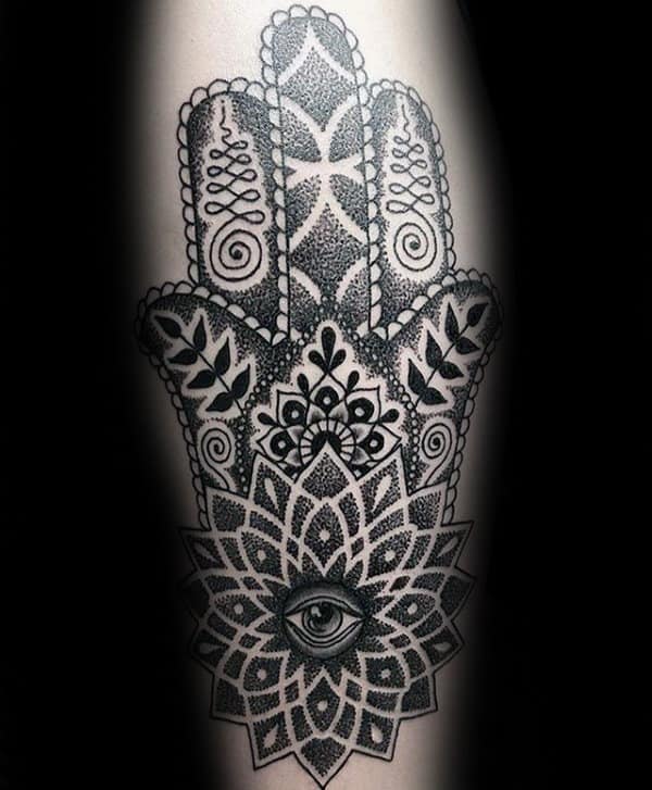 Hamsa Hand tattoo by Warda  Tattoogridnet