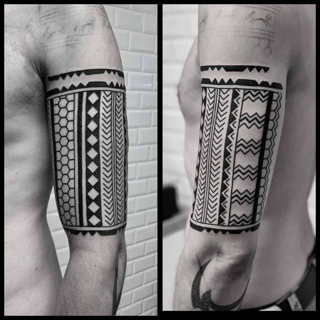 geometric upper arm tattoos for men chicco_tortora_tattoo