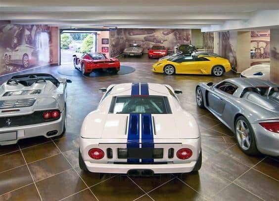 Giant Graphic Prints Wallpaper Impressive Garage Wall Ideas