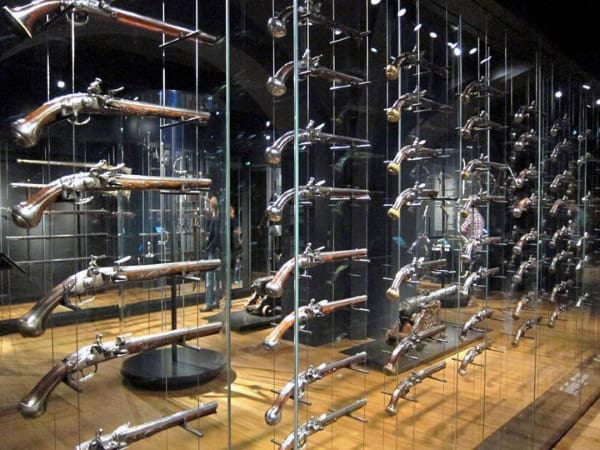 Glass Rack Gun Room Design