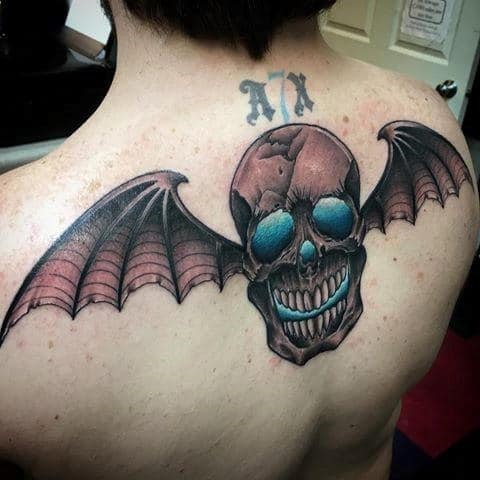 Deathbat tattoo : r/avengedsevenfold