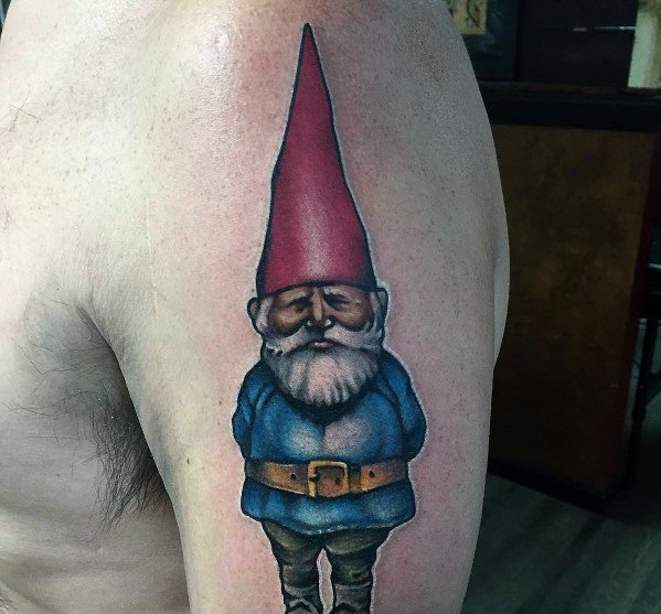 Gnome Tattoo For Men