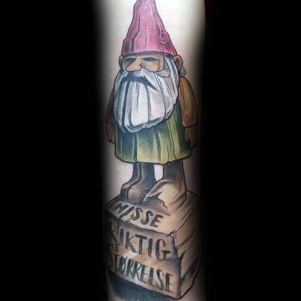 Gnome Themed Tattoo Ideas