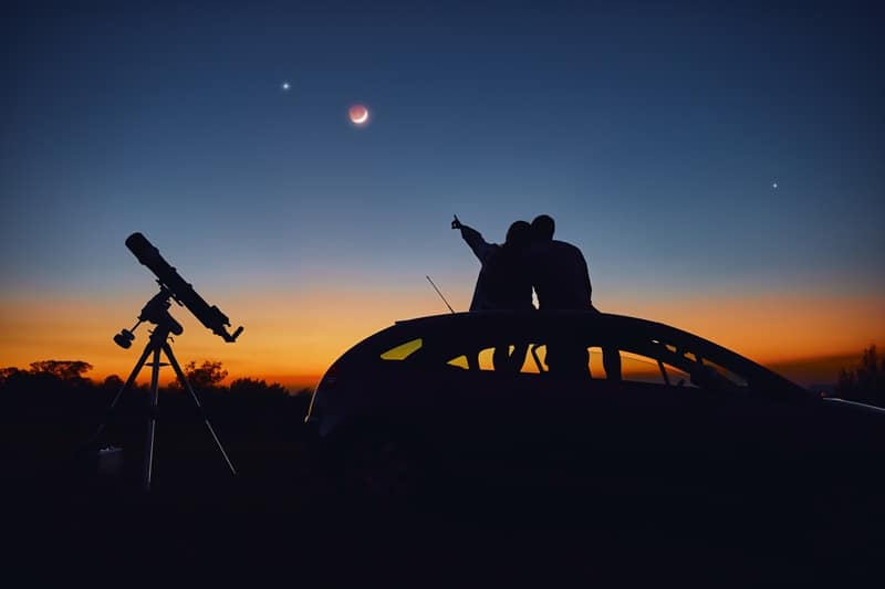 go star gazing date to experience this winter