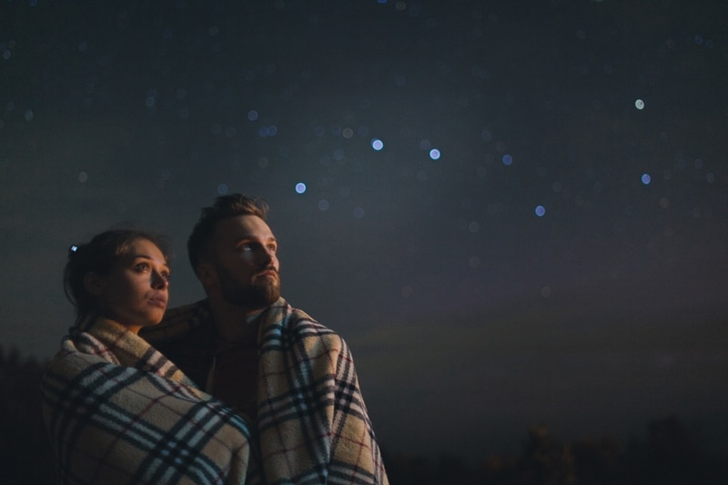 go stargazing to experience with your partner
