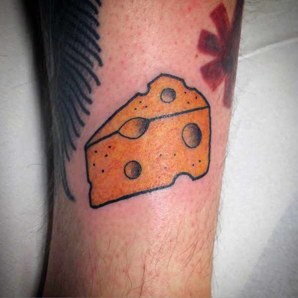 Good Cheese Tattoo Designs For Men