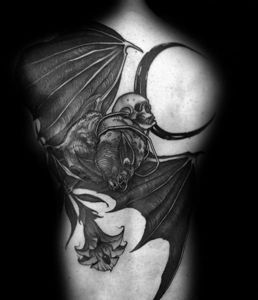 Bat Tattoo Stock Illustrations  3043 Bat Tattoo Stock Illustrations  Vectors  Clipart  Dreamstime