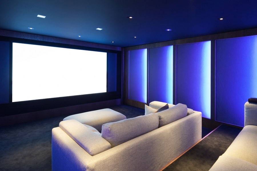 Top 70 Best Home Theater Seating Ideas, Leather Theater Seats