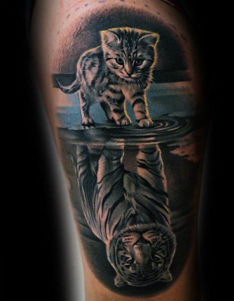 Mirror tattoo design   Mirror tattoos Tattoo designs Dreamcatcher  tattoo