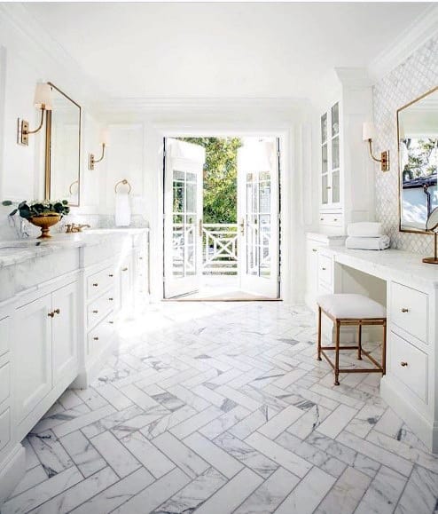 Good White Clean Ideas For Master Bathroom Vanity