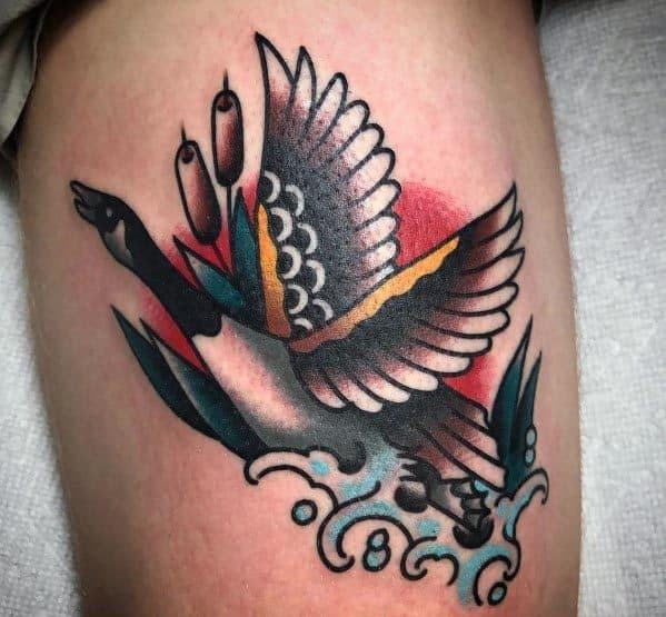 Goose Male Tattoos