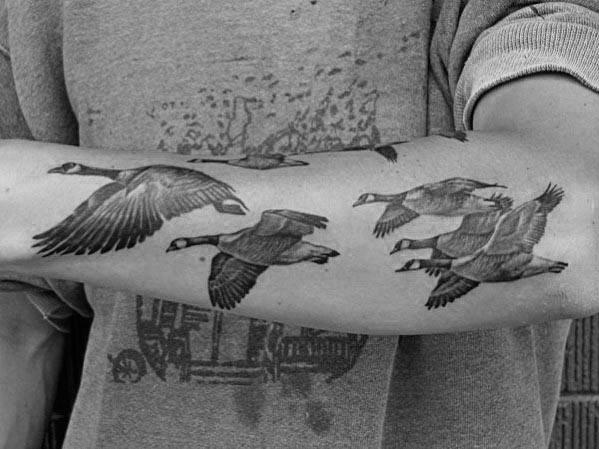 Goose Mens Tattoos