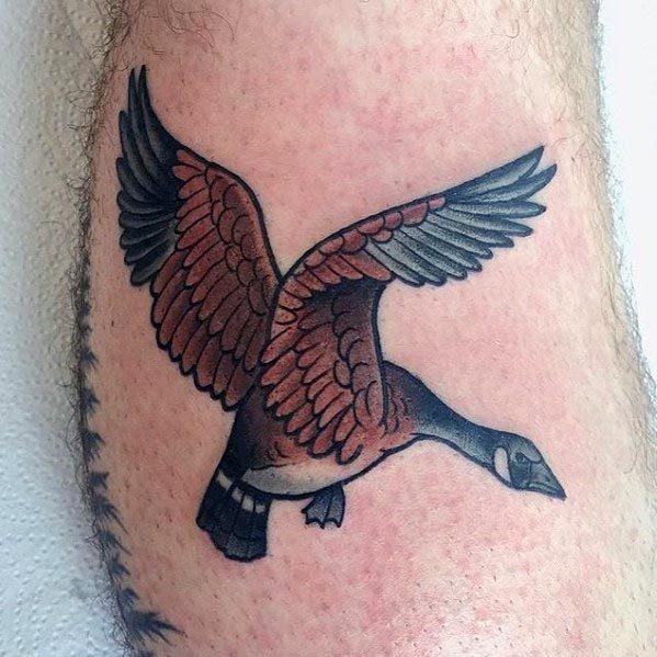 canadian goose tattoo  Blog  Independent Tattoo  Delawhere
