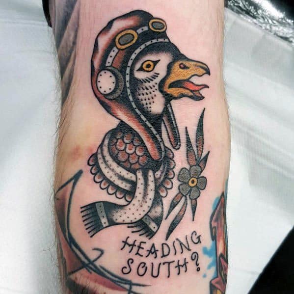 Goose Tattoo For Men