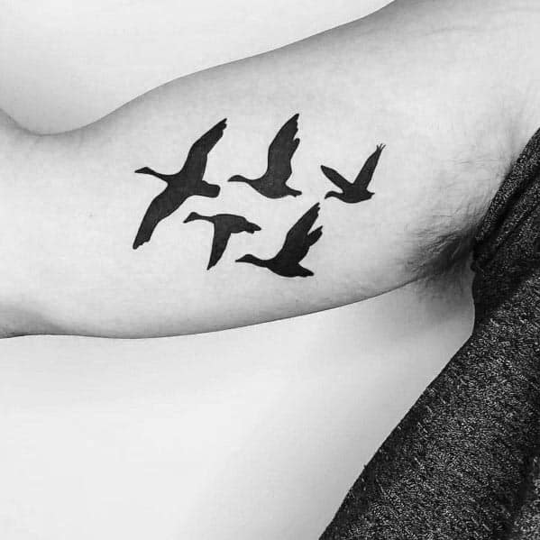 Goose Themed Tattoo Ideas