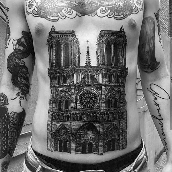 30 Architecture Tattoo Designs to Get You Inspired for More Ink