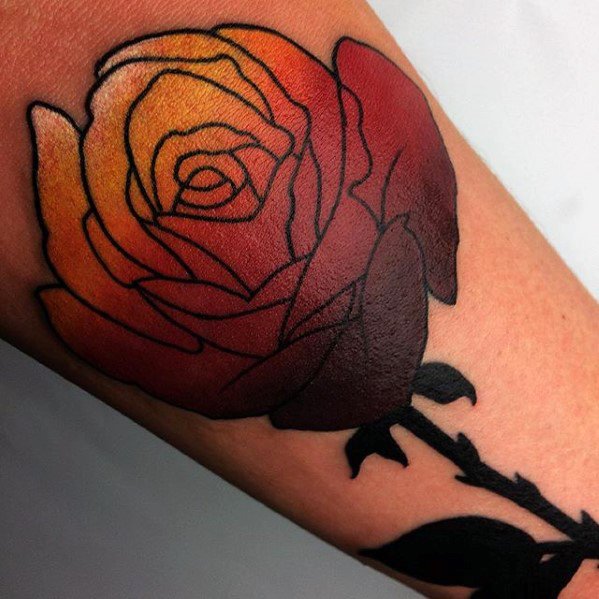 50 Examples of Colorful Tattoos  Art and Design