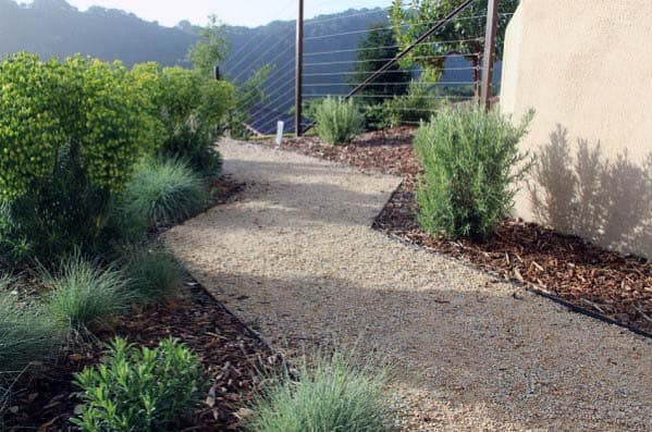 Graʋel Landscaping Idea Inspiration Walkway