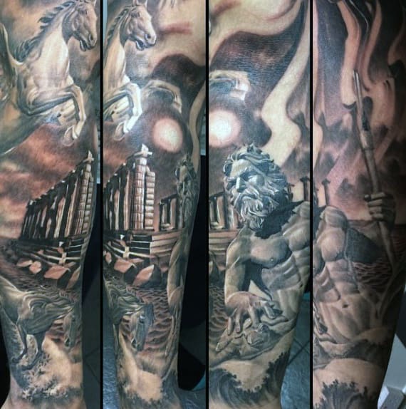 Greek Gods Tattoo For Men