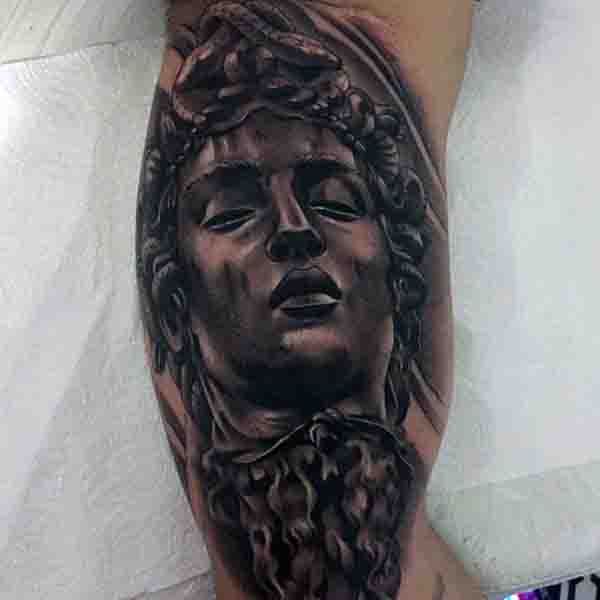 Greek Mythology Medusa Tattoo For Men