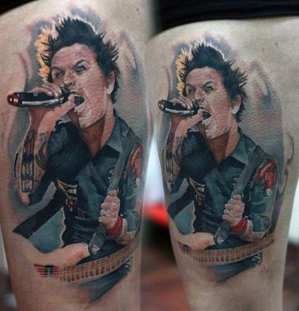 Billie Joe Armstrongs 40 Tattoos  Their Meanings  Body Art Guru