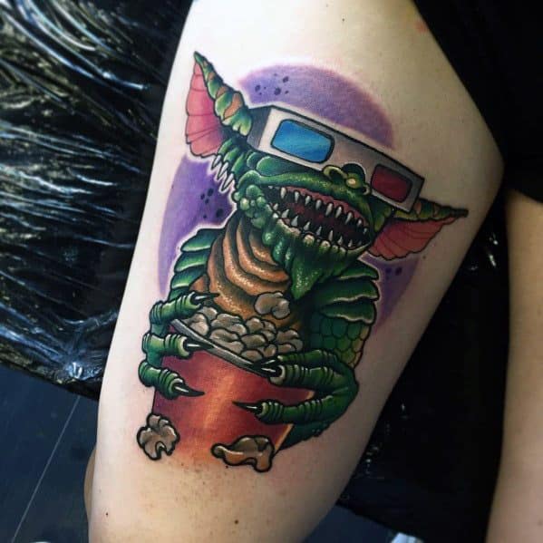 Gremlin Themed Tattoo Design Inspiration