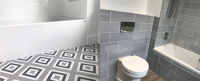 Top 60 Best Grey Bathroom Tile Ideas – Neutral Interior Designs