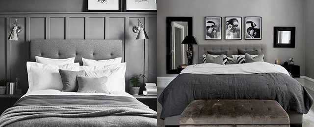 Top 60 Best Grey Bedroom Ideas – Neutral Interior Designs