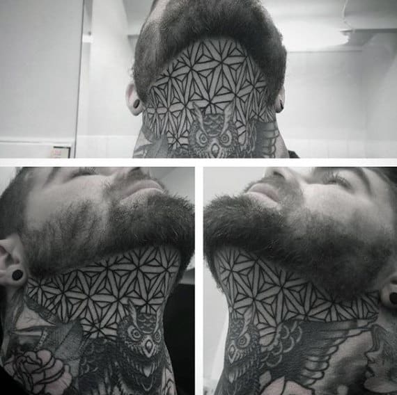 Tattoo uploaded by Alo Loco Tattoo  Scary horror full front and neck tattoo   Tattoodo