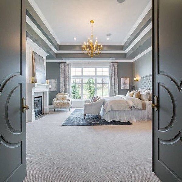 Grey Master Bedroom Design Ideas