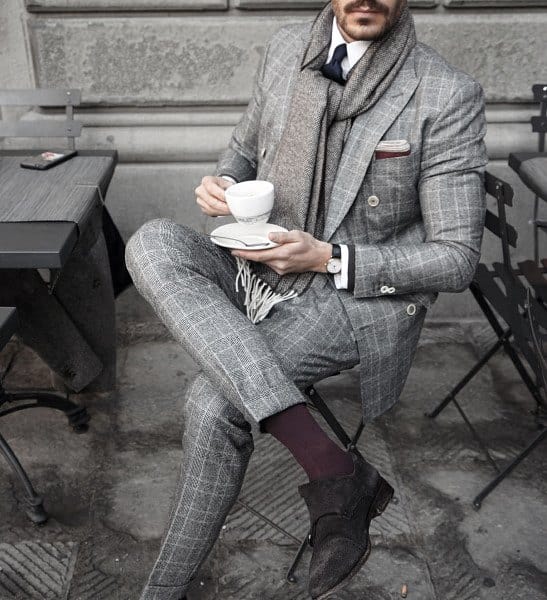 Grey Suit Style Looks For Men