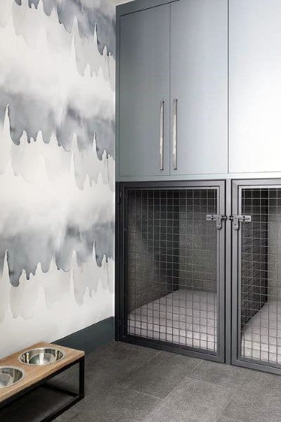 Grey Tone Dog Room Ideas
