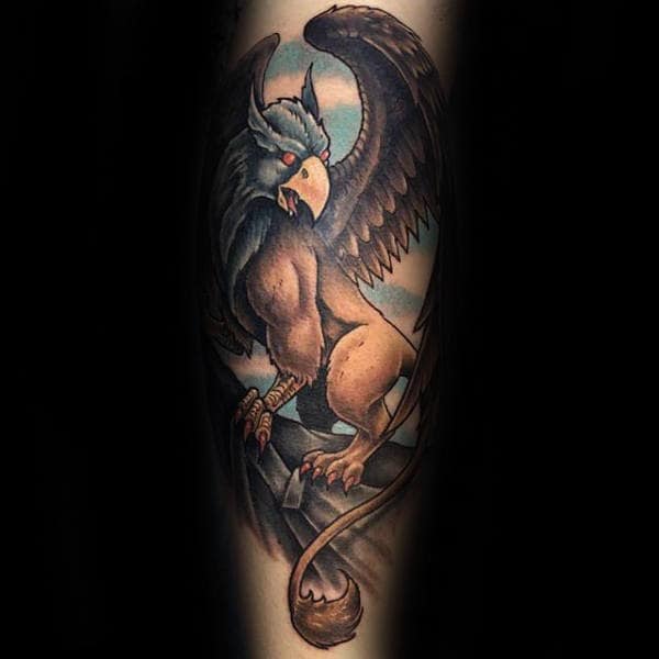 Griffin tattoo by avatarscherubim on DeviantArt