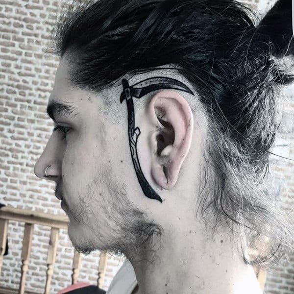 20 Ear Tattoos and Designs for 2022  Behind the Ear Tattoo Ideas
