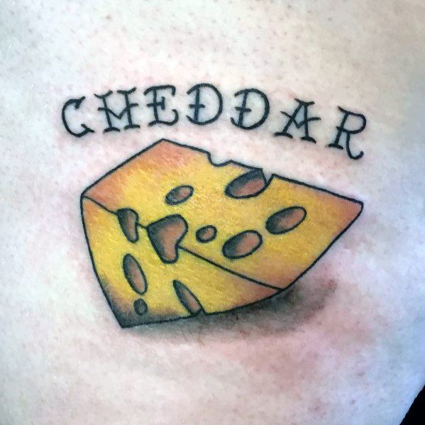 Guy With Cheese Tattoo