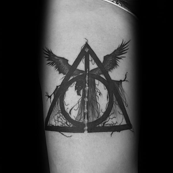 Tattoos of the Most Horrifying Creatures from Harry Potter  Dementors   Tattoodo
