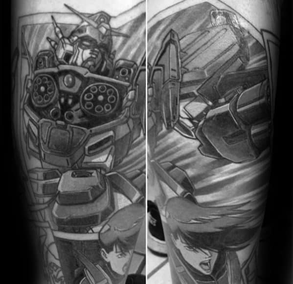 47 Fantastic Gundam Tattoo Ideas with Meanings  Body Art Guru