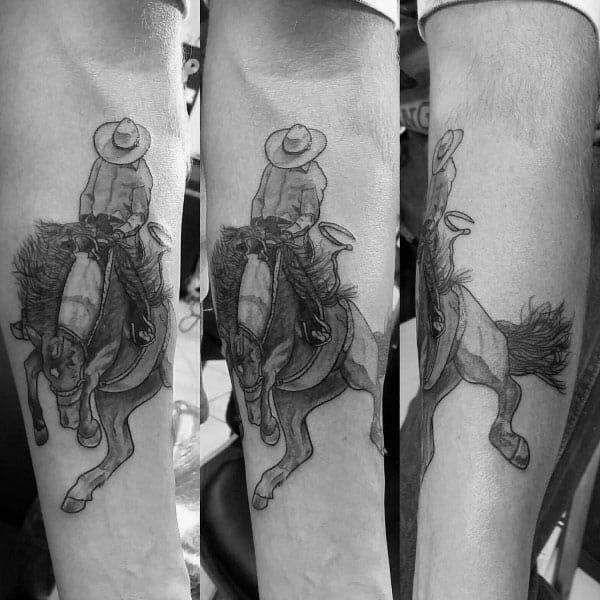 Guy With Rodeo Tattoo
