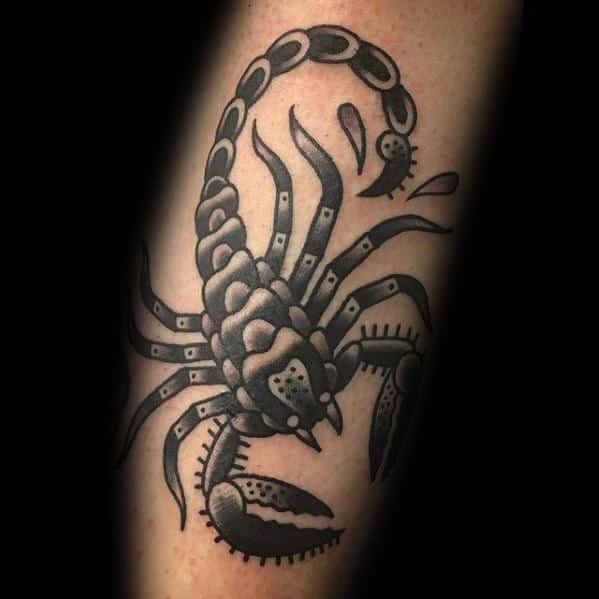 Tailor Made Tattoo on Instagram Amazing work on this Scorpion tattoo by  our aaxedgar    To enquire about your tattoo ideas with Aaron email  him directly at