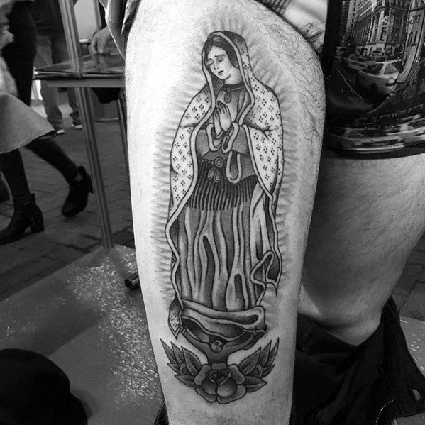 Would it be offensive if I got our lady of Guadalupe tattoo if Im not  Mexican Also is it gang related  Quora