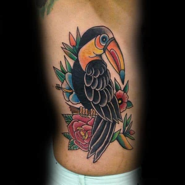 50 Toucan Tattoo Designs For Men Large Beak Bird Ink Ideas