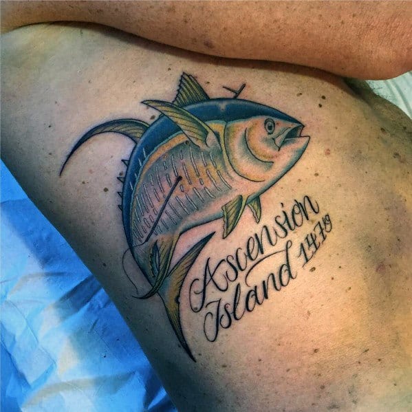 Guy With Tuna Tattoo