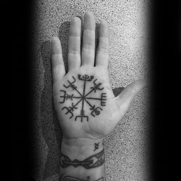 50 Small Compass Tattoos for Men