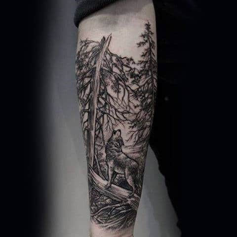 Tattoo uploaded by Reese Tattoos  Day one of nature sleeve wood gran  section  Tattoodo
