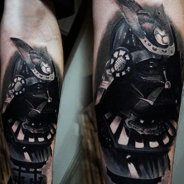 Guys Arms Fascinating Darth Vader Tattoo