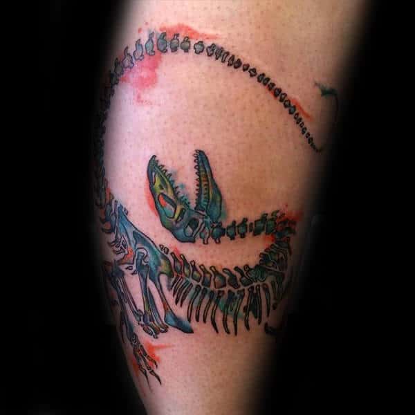 50 Velociraptor Tattoo Designs For Men  Dinosaur Ink Ideas  Dinosaur  tattoos Tattoos Forearm tattoos