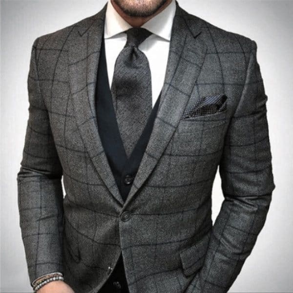 Guys Dapper Style Grey Suit Ideas